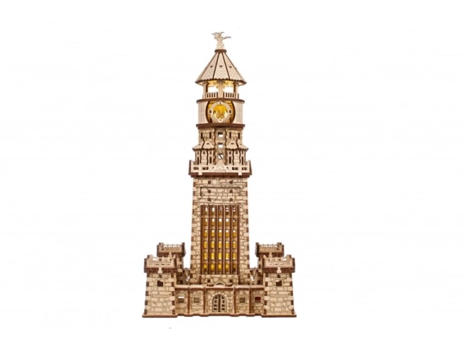 Ugears 3D leseno mehansko sestavljanko Aleksandrijski svetilnik