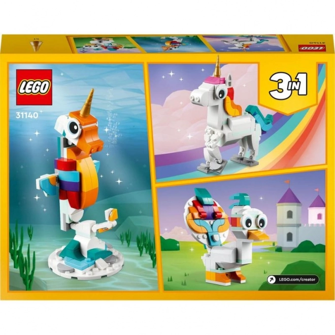 LEGO Creator 3v1 31140 Čarobni samorog