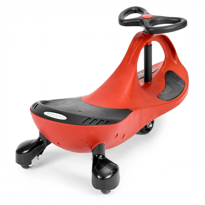 Vozilo s LED kolesci rdeče ECOTOYS
