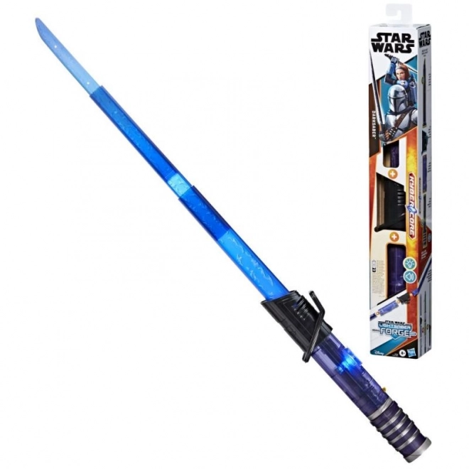 Star Wars Lightsaber Forge Darksaber meč s svetlobo in zvoki