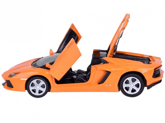 Interaktivni kovinski model avtomobila Lamborghini Aventador Roadster