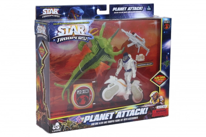 Star Troopers bitka z hrošči in izkrcalna vozila