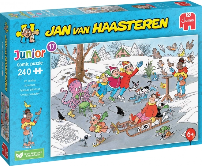 JUMBO Sestavljanka JvH Junior 17: Drsanje 240 kosov