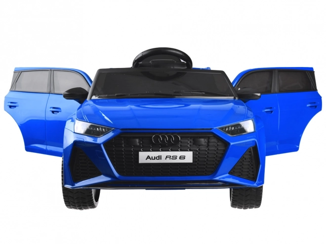 Električni avtomobil Audi RS 6 za otroke – Modra