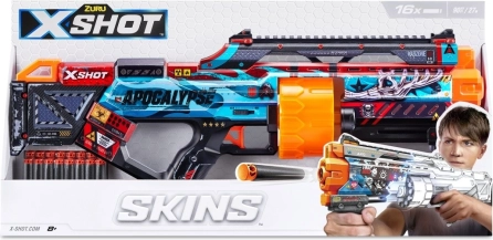 X-Shot Skins Last Stand penasti blaster (16 puščic)