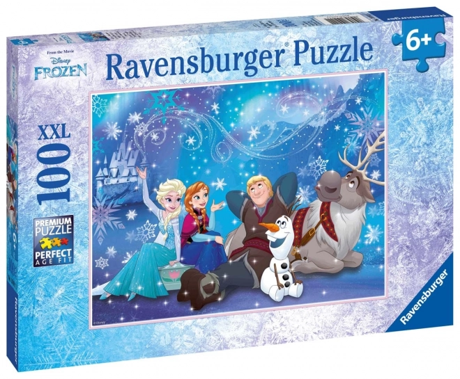 Ravensburger sestavljanka - Ledeno kraljestvo - Ledena magija 100 kosov