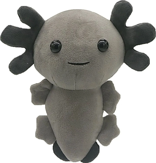 Cozy Noxxiez plišasti aksolotel siv 21 cm