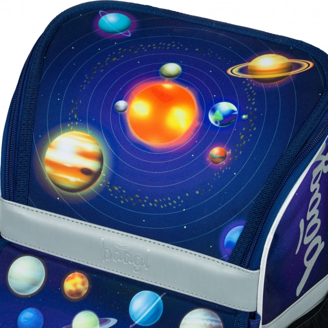 BAAGL Šolska torba Zippy Planeti