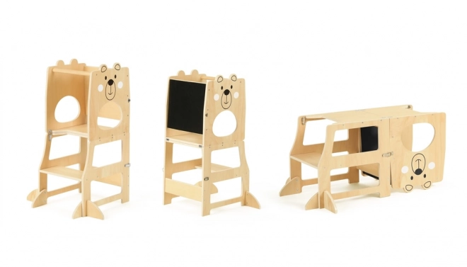 2Kids igrače Učna stolp 3 v 1 Medvedek