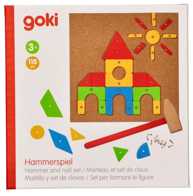 Goki pribijalna igra Vesela hiška