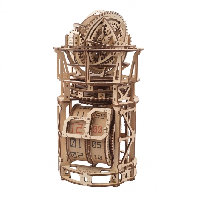 Ugears leseni mehanični model urnega mehanizma s tourbillonom
