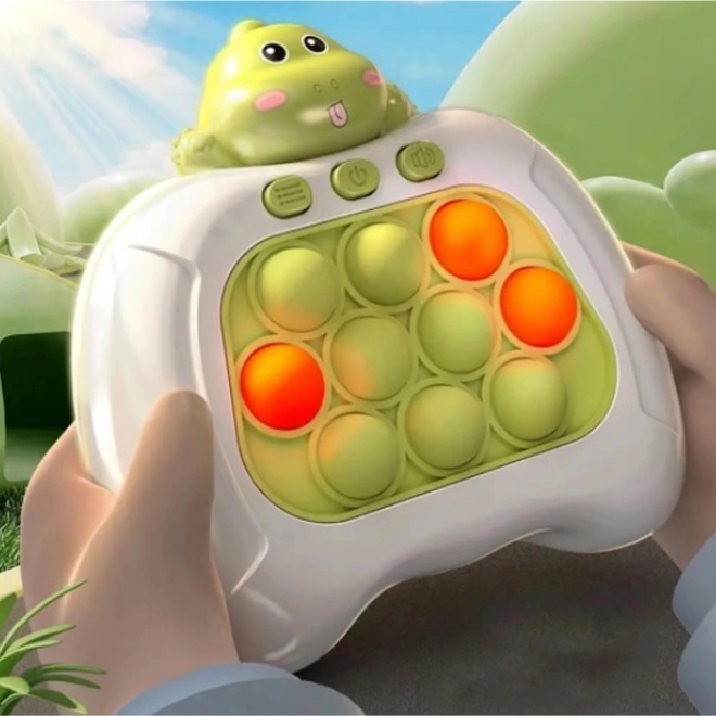 Woopie antistresna igra POP IT Dinozaver zelene
