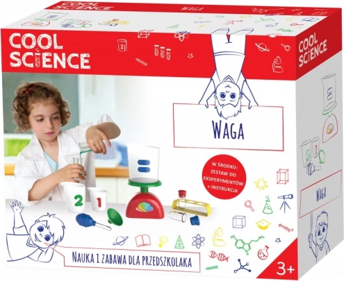Cool Science izobraževalni komplet z tehtnico za otroke