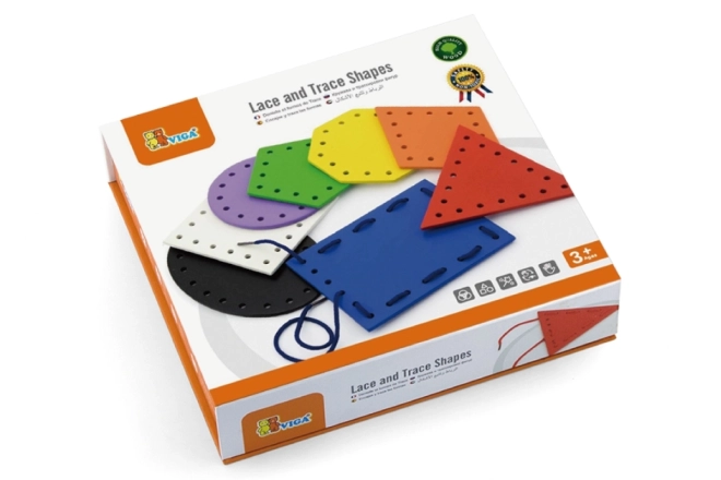 VIGA prepletalne oblike Montessori
