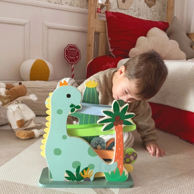 Klasična lesena dinozavrska proga