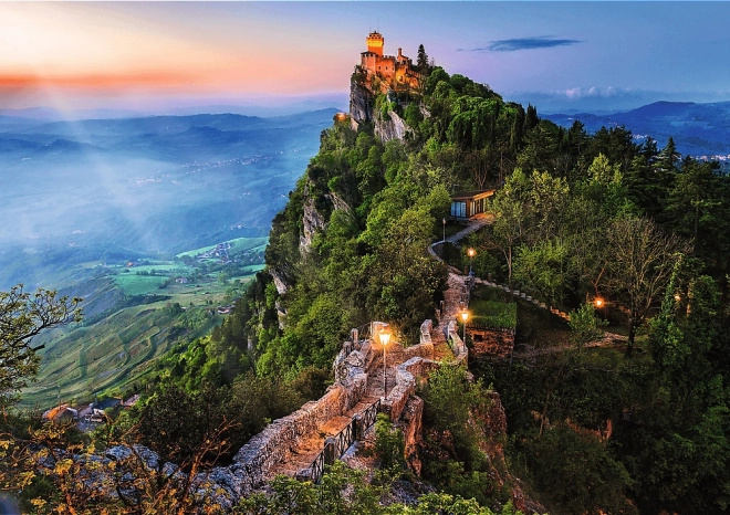 Trefl puzzle Premium Plus Photo Odyssey: Pot, San Marino 1000 kosov