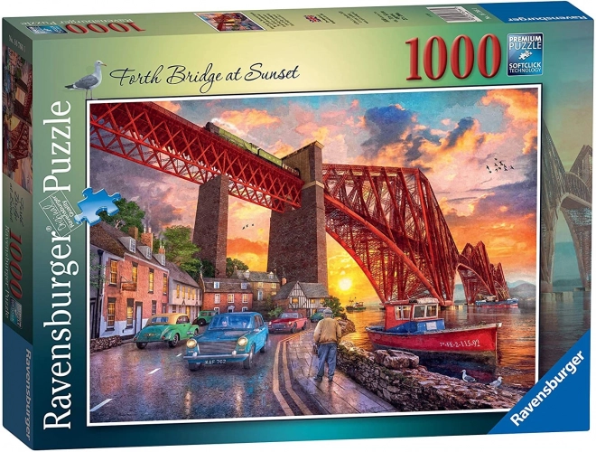 Puzzle 1000 kosov Most ob sončnem vzhodu