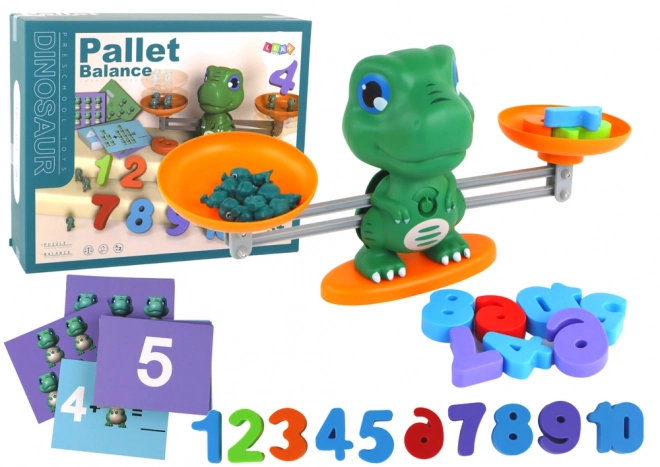 Izobraževalna igrača Dinosavrova tehtnica Matematične aktivnosti