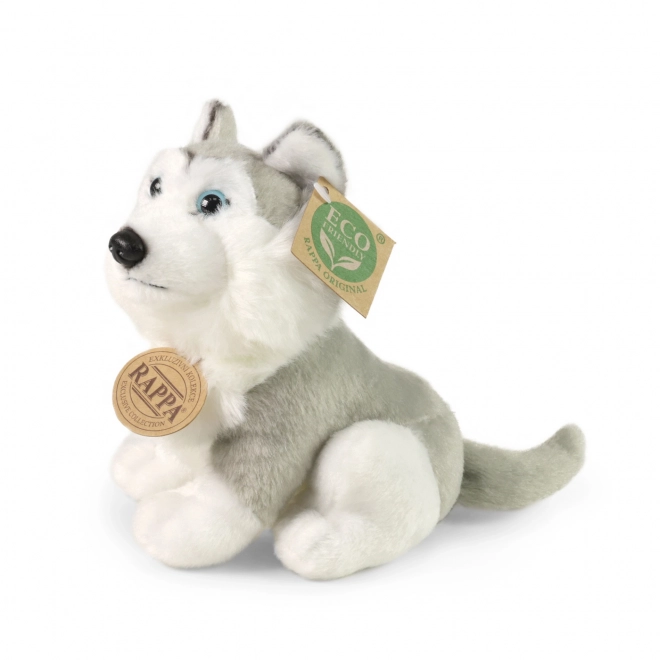Plišast pes husky 16 cm EKO-PRIJAZEN