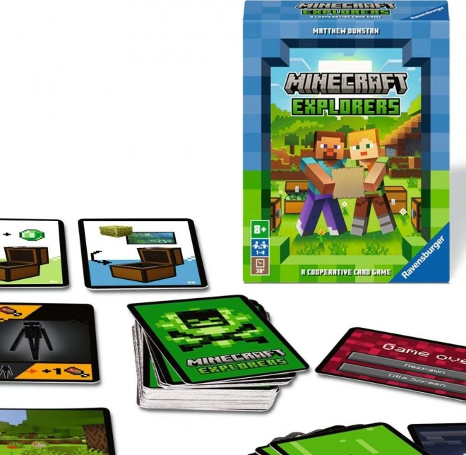 RAVENSBURGER Igralna karta Minecraft Raziskovalci