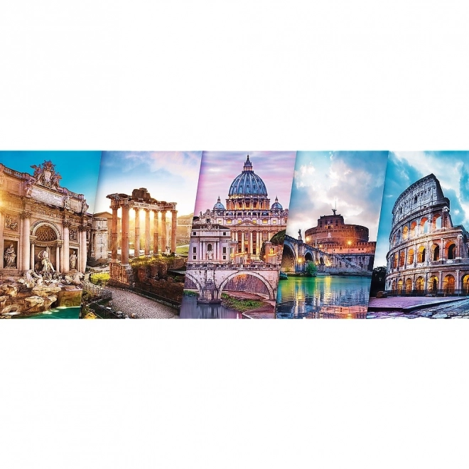 Panoramska sestavljanka 500 koščkov - Potovanje v Italijo