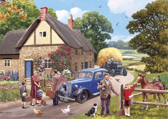 Gibsons Puzzle Evakuacija 4x500 koščkov