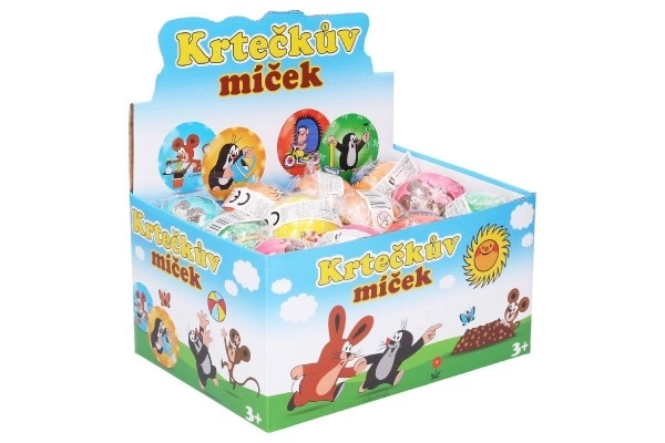 Žogica Krtek penasta