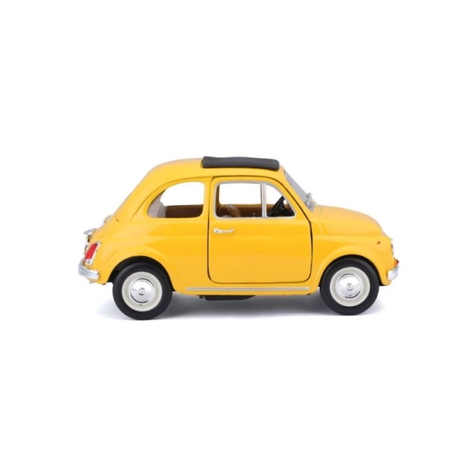 Model avtomobila Bburago Fiat 500 F 1965 rumen 1:24
