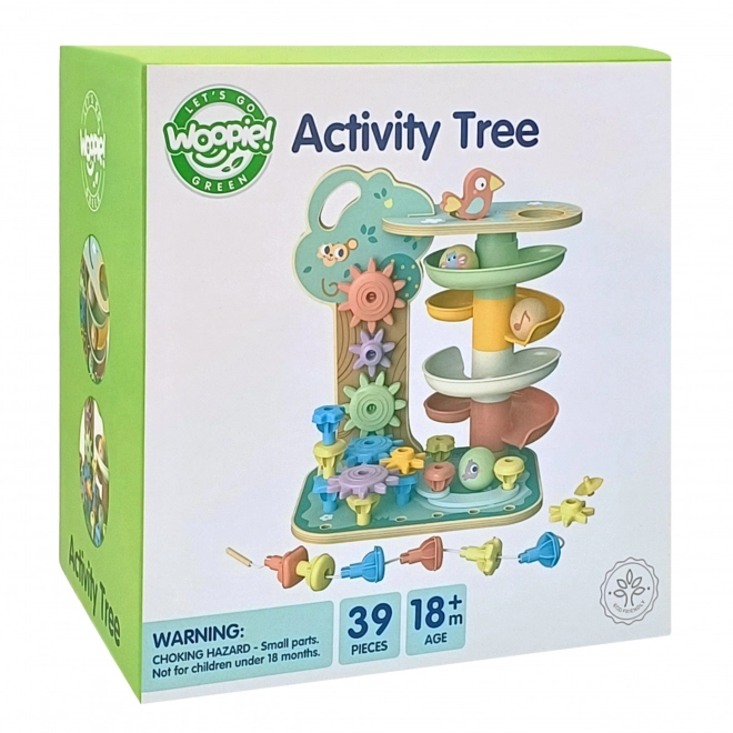 Woopie Green - Aktivno Drevo Montessori 4v1 FSC