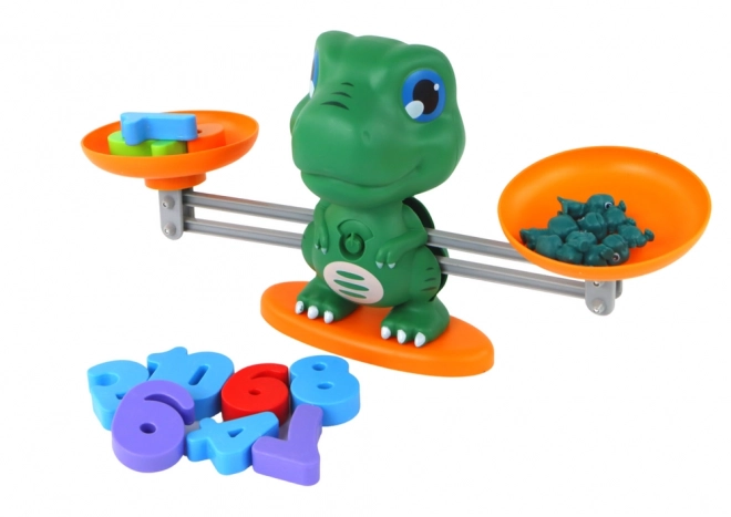 Izobraževalna igrača Dinosavrova tehtnica Matematične aktivnosti