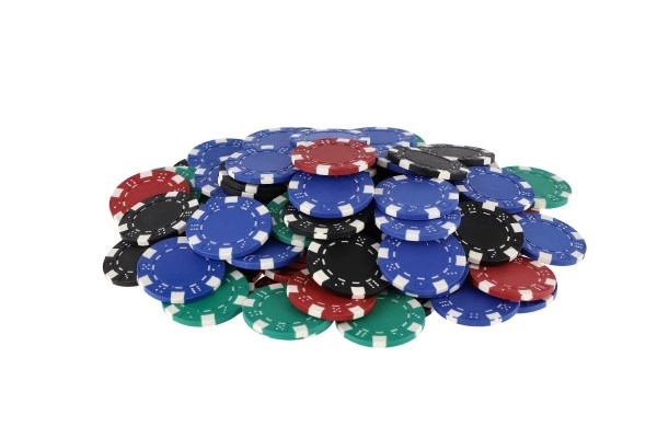 Poker set 100 kosov + karte + kocke v kovčku v škatli 28x25x8cm