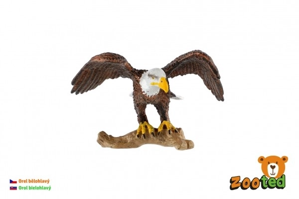 Orel Belooglavi Zootov Plast 8cm v Vrečki