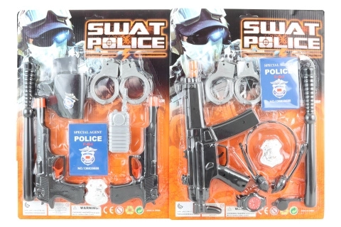 Policijski set s pendrekom in dodatki