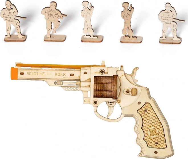 RoboTime 3D les puzzle za sestavljanje Revolver Corsac