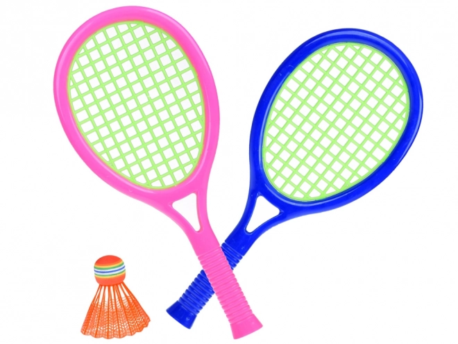 Športni set 3v1: Mreža za odbojko, komplet za badminton, leteči disk