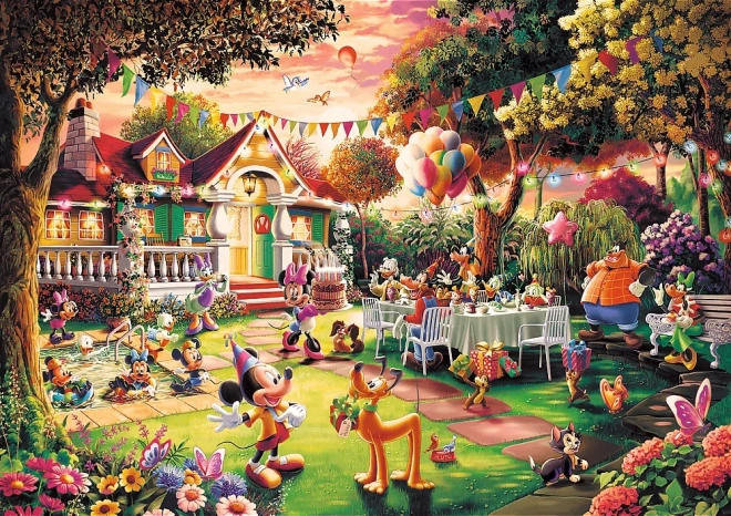 trefl puzzle rojstnodnevna zabava mickey mouse 1000 kosov premium plus