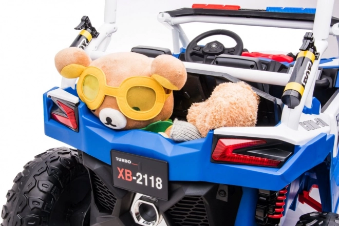 Otroški policijski voziček na akumulator 4x4 Buggy XB-2118
