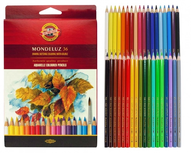 KOH-I-NOOR Akvarelne barvice Mondeluz 3719 - 36 kos