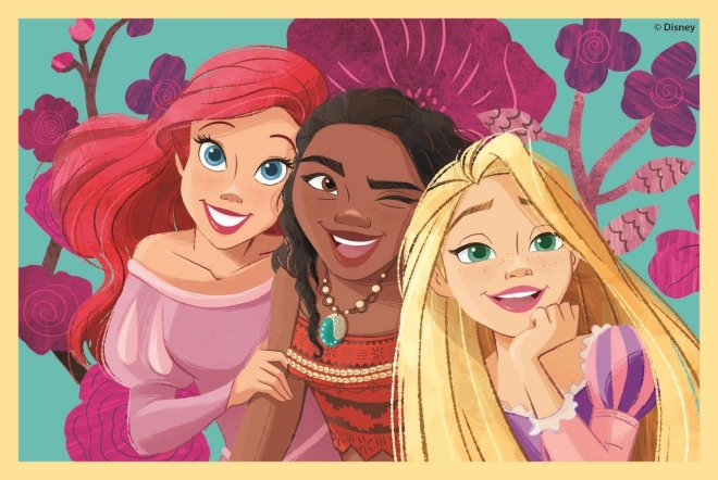 CLEMENTONI Slikovne kocke Disney princese, 6 kock