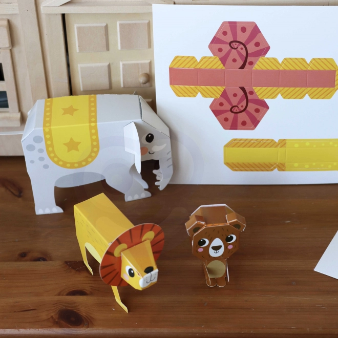 Woopie art&fun ustvarjalni set origami 3D živali