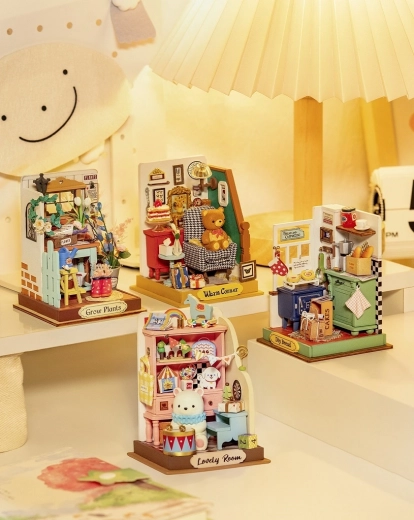 Očarljiv mini vrt kot dekoracija