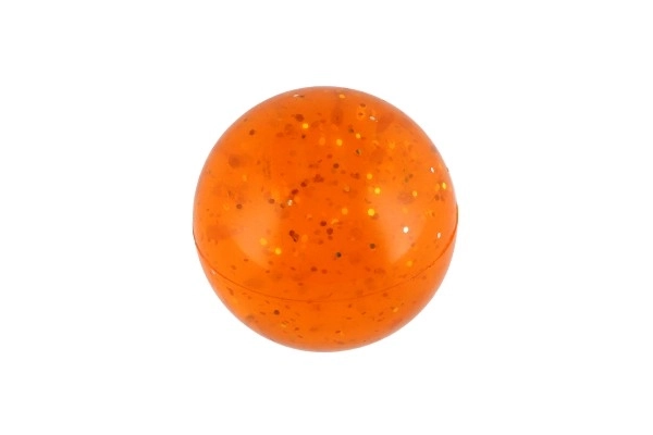Žogica/skakajoča žogica s bleščicami 6 cm