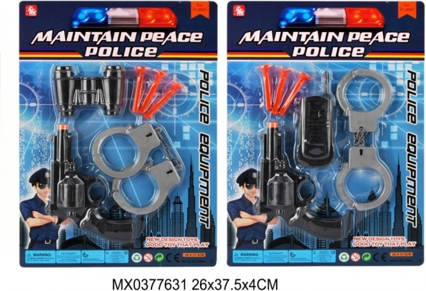 policijski set za male policiste