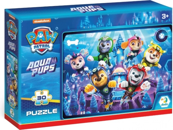 Sestavljanka Tačke na patrulji: Aqua Pups 30 koščkov