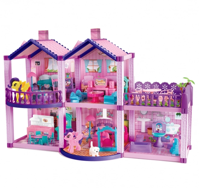 Hišica za punčke PONY FANTASY VILLA