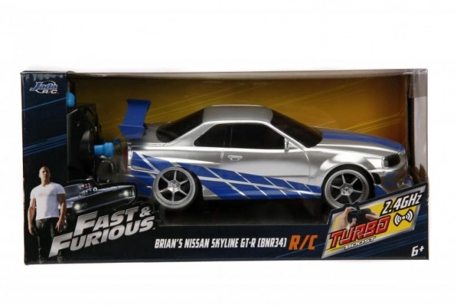 Hitro in drzni RC avto Nissan Skyline 1:24