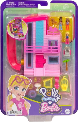 Polly Pocket Barbie Dreamhouse – kompaktna hišica za punčke