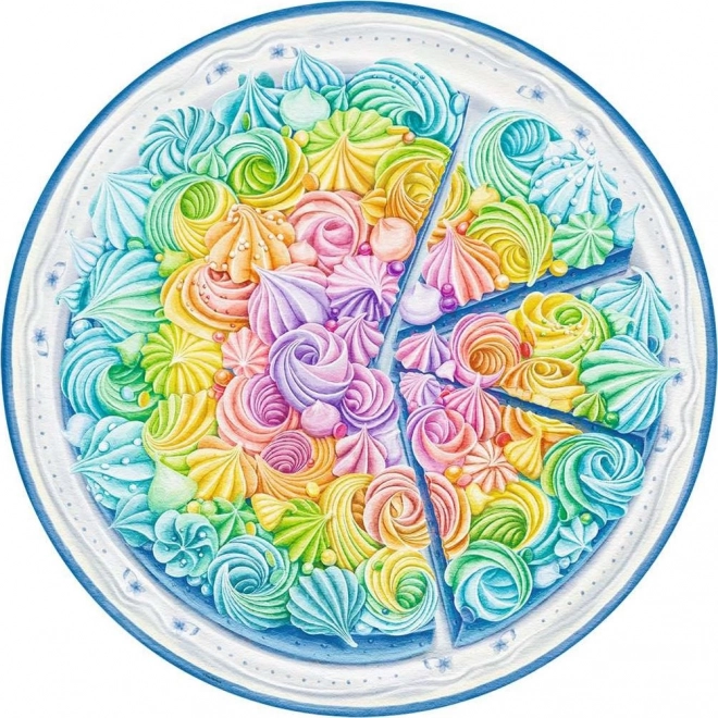 Ravensburger puzzle Mavrična torta 500 kosov