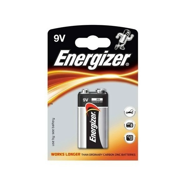 Energizer Alkalna baterija 9V