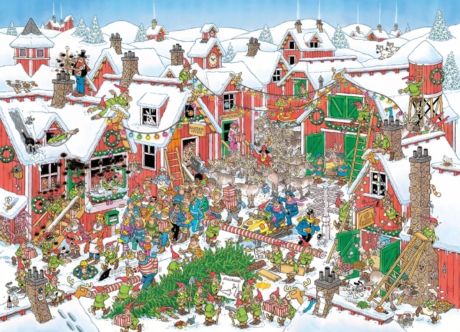 JUMBO Puzzle JvH Vesela vasica 1000 kosov
